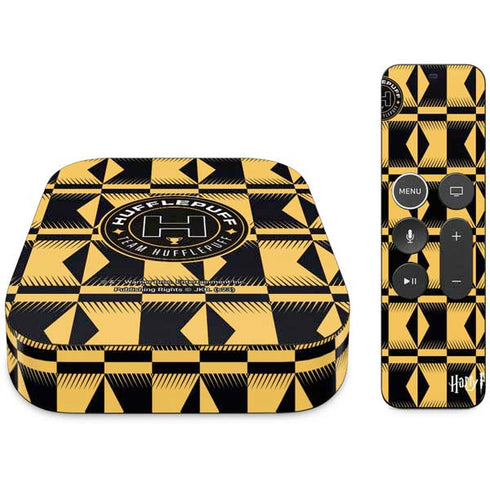 Wizarding Worlds Harry Potter Team Hufflepuff Apple TV Skin